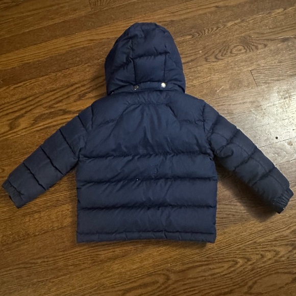 Navy, Polo Ralph Lauren puffer coat. - Picture 4 of 4